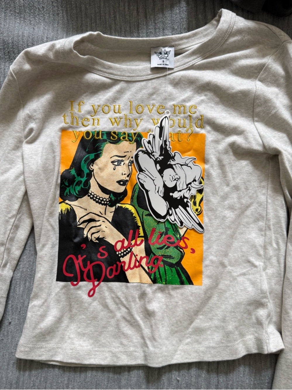 Boys lie longsleeve